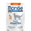 Monge Monoprotein - паучове за котки с патешко и картофи - 6 броя x 85 гр.