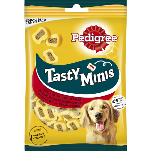 Pedigree - лакомства за кучета - 155 гр.