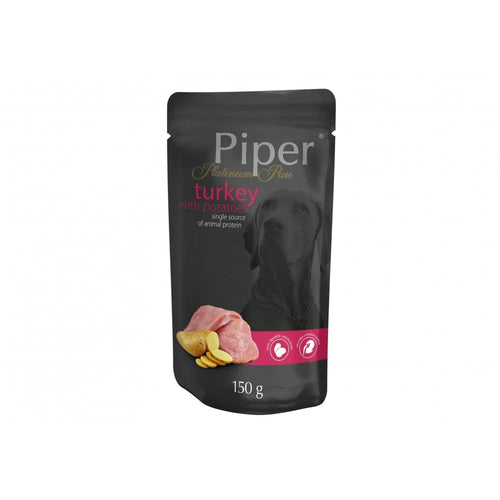 Piper Adult - пауч за кучета с пуйка и картофи - 6 броя х 150 гр.