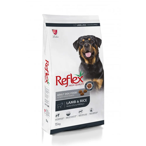 Reflex  - Суха храна за кучета с агнешко месо и ориз - 15 кг.