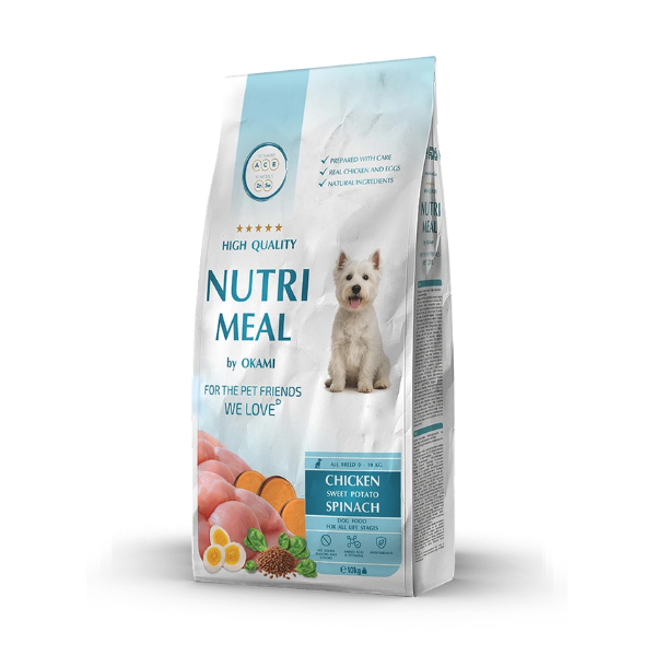 NutriMeal - суха храна за кучета от дребни породи с пилешко - 10 кг.