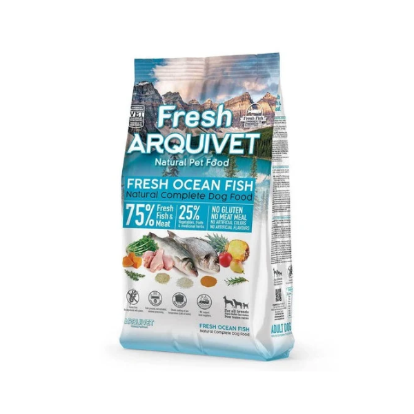 Arquivet -  студено пресована храна за кучета с океанска риба - 10 кг.