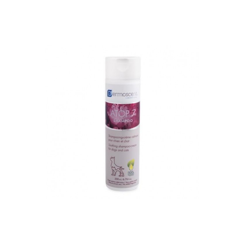 Dermoscent Atop 7 - успокояващ кожата и козината шампоан за кучета и котки - 200 мл.
