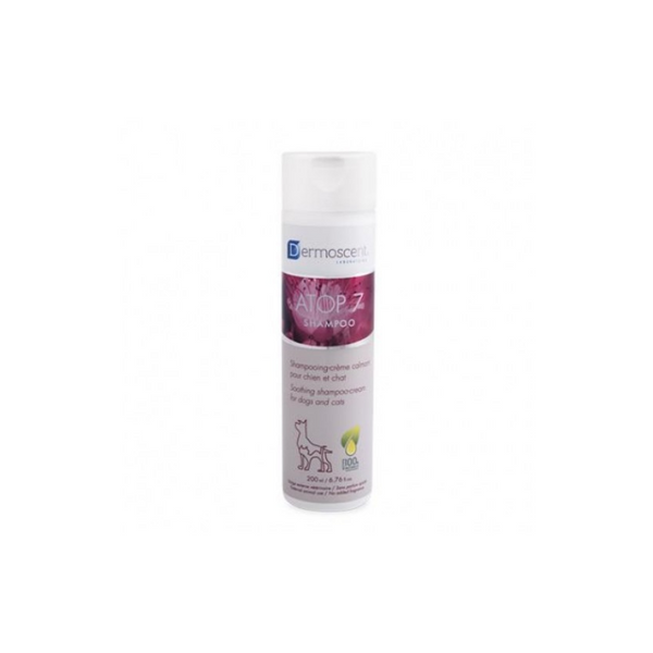 Dermoscent Atop 7 - успокояващ кожата и козината шампоан за кучета и котки - 200 мл.