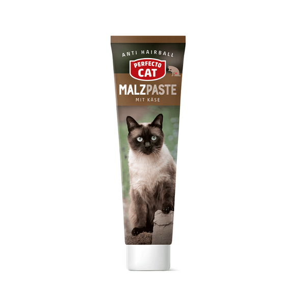 Perfecto Cat - Малцова паста за котки със сирене - 100 гр.