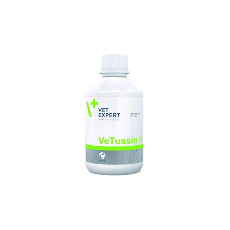 Vet Expert VeTussin - Хранителна добавка за кучета за подобряване на респираторната функция- 100 мл.