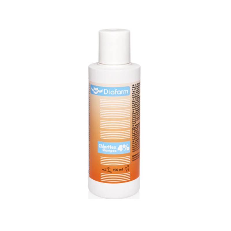 Diafarm ChlorHex 4% - Шампоан за кучета и котки - 150 мл.