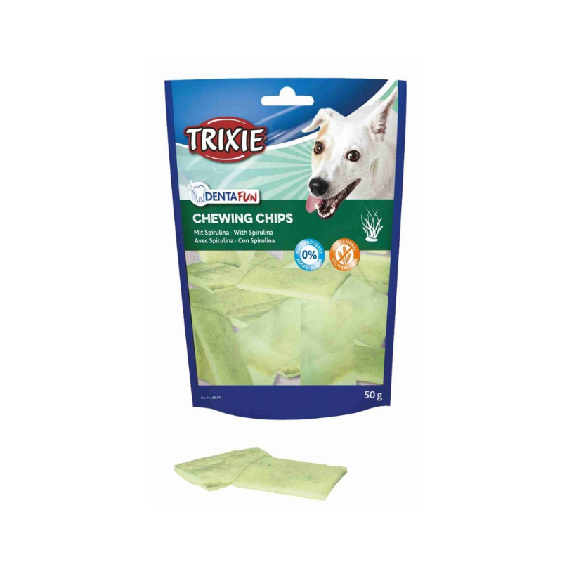 Trixie - лакомство за кучета чипс със спирулина алга