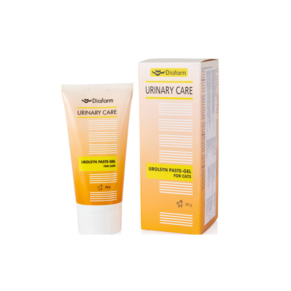 Diafarm Urolsyn - Паста за подпомагане за разтваряне на струвитни камъни при котки - 50 гр.
