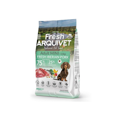 Arquivet - студено пресована храна за кучета от мини породи с иберийско свинско