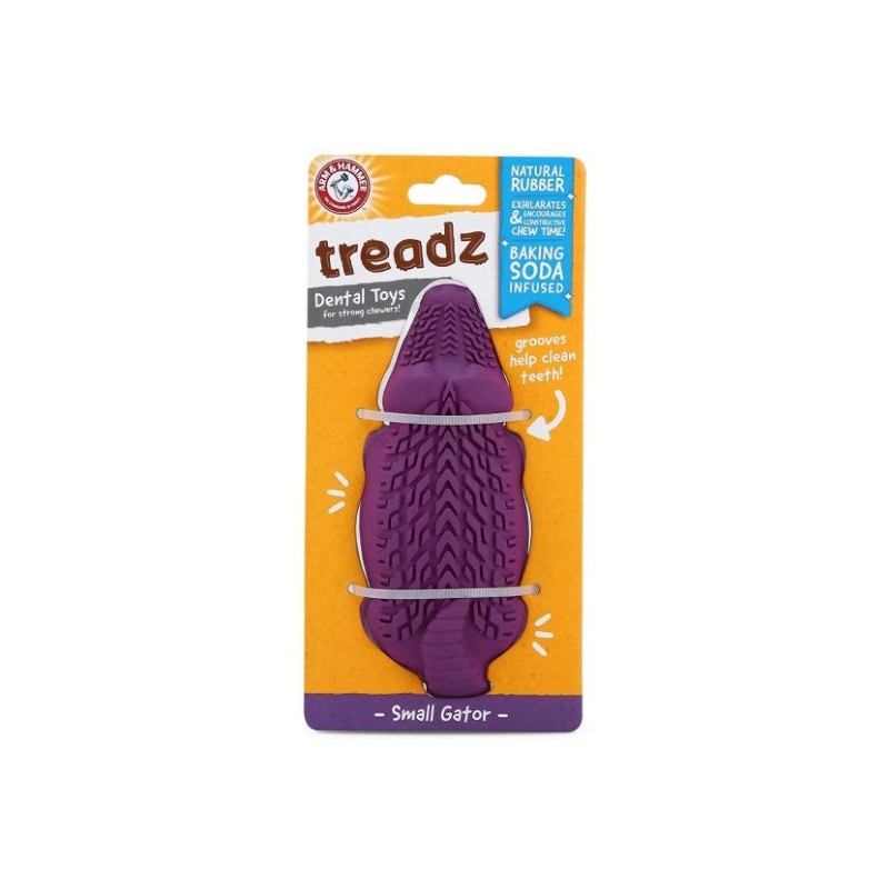 Arm&Hammer Super Treadz Mini Gator - Играчка за кучета малък крокодил