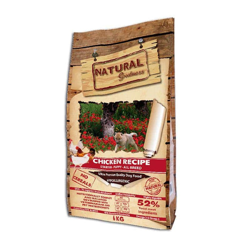 Natural Greatness Starter Puppy – суха храна за подрастващи кучета с пиле