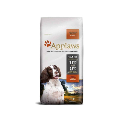 Applaws - суха храна за кучета от малките и средни породи с пиле