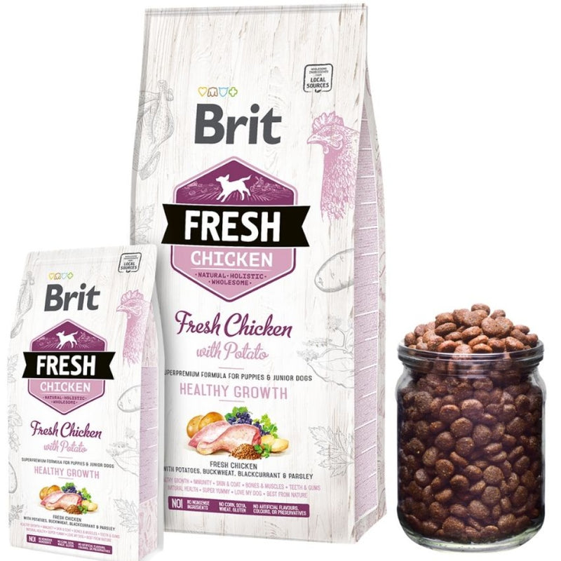Brit Fresh Puppy Chicken Healthy Growth